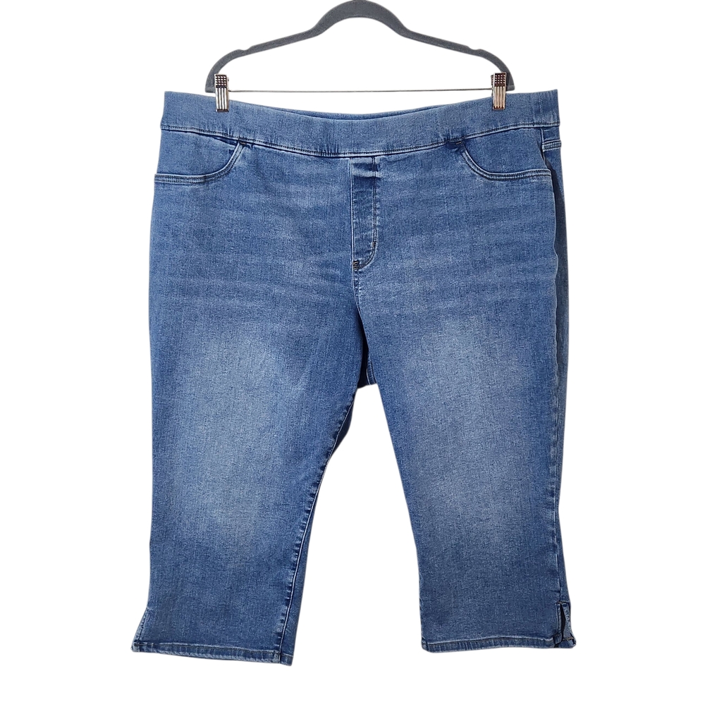 St. John’s Bay Cropped Capri Jeans Size 22W